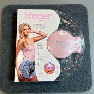 Blinger Gem Z Starter Set in Pink NWB Y2K Hair Accessory Spring Bling